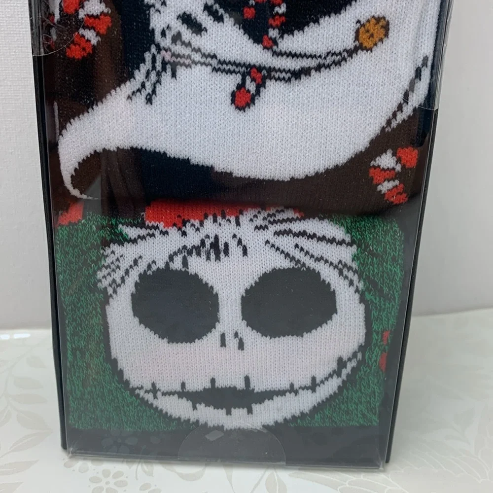 The Nightmare Before Christmas  3 pair mens crew socks‎ , new in the box
